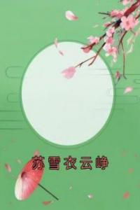 苏雪衣云峥畅销巨著